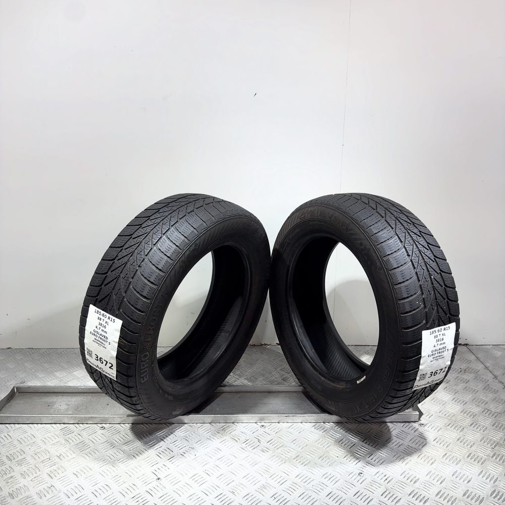 Gomme Usate 185 60 R15 88T XL Gislaved Euro Frost 5 Invernali - immagine 6