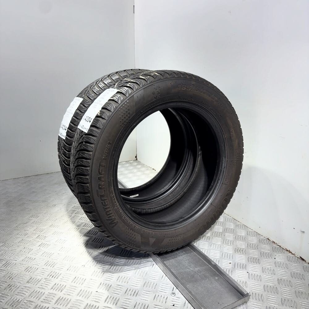 Gomme Usate 185 60 R15 88T XL Kumho Wintercraft WP51 Invernali - immagine 6