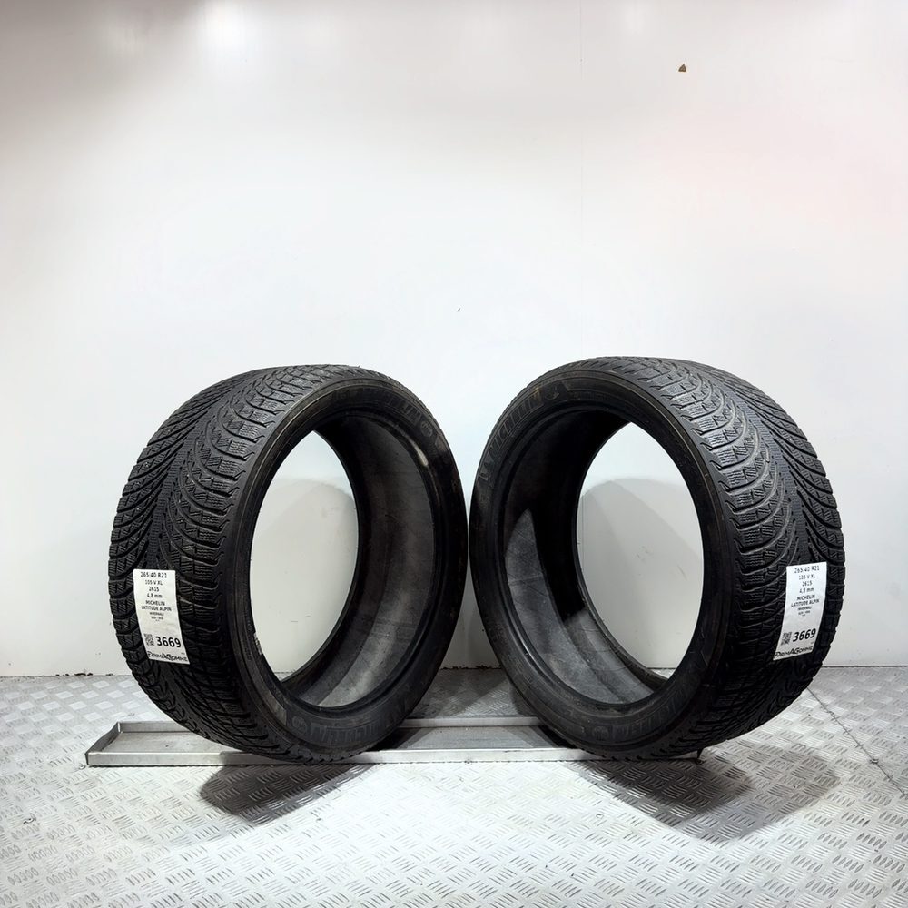 Gomme Usate 265 40 R21 105V XL Michelin Latitude Alpin Invernali - immagine 6