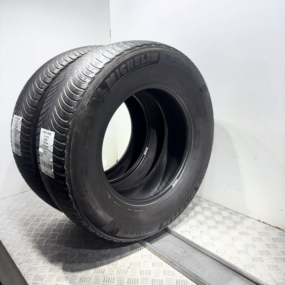 Gomme Usate 255 70 R18 116V XL Michelin Pilot Alpin 5 SUV Invernali - immagine 6
