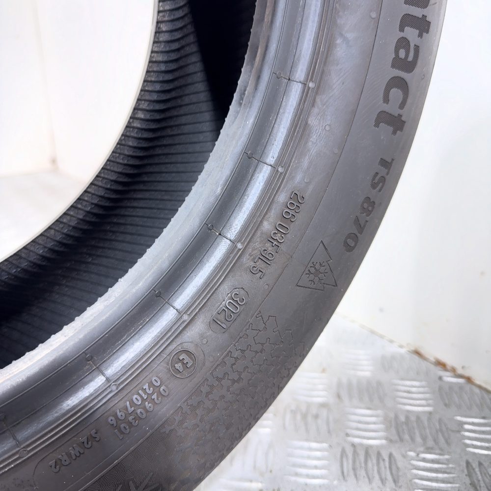 Gomma Usata 185 65 R15 92T XL Continental Wintercontact TS 870 97% Invernale - immagine 6