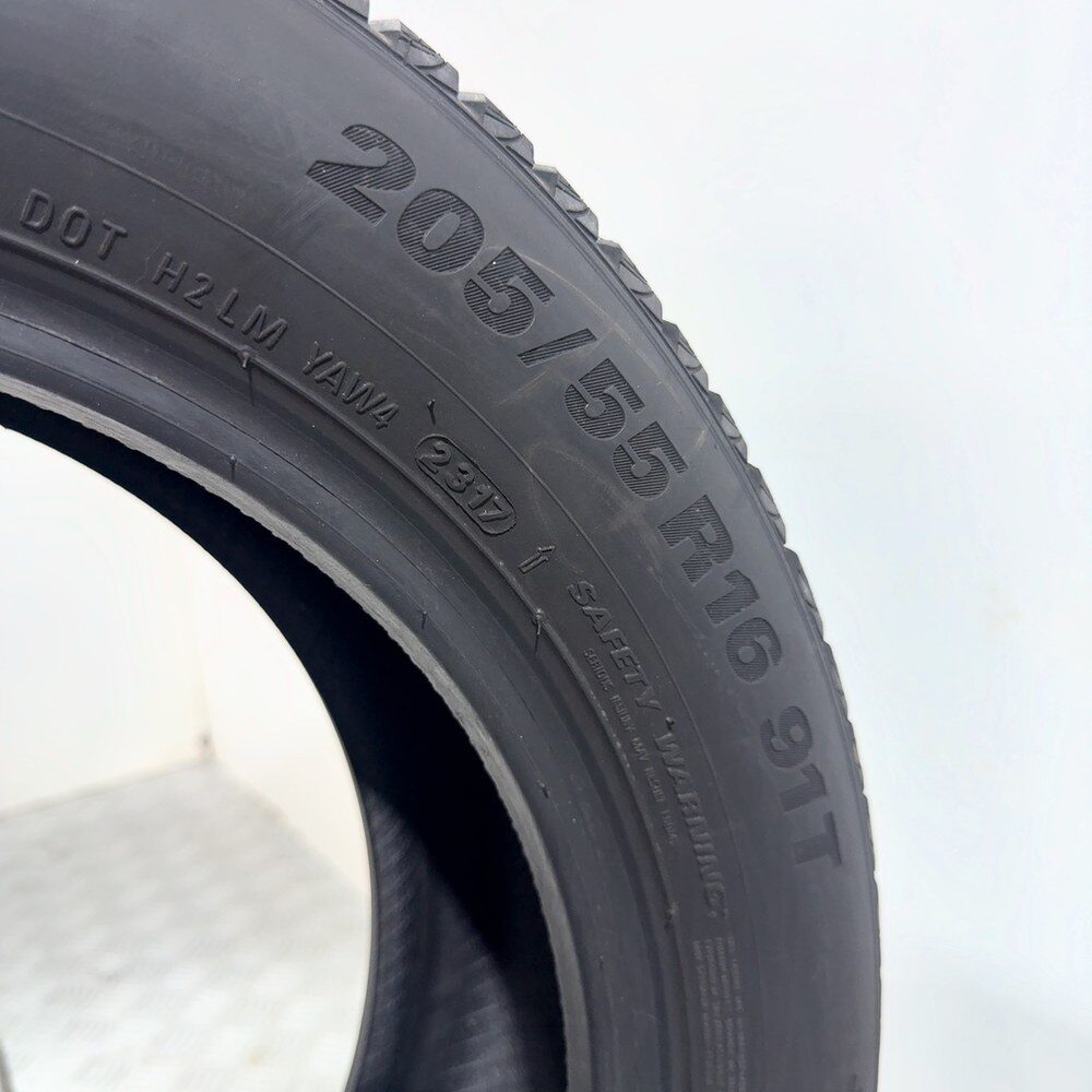 Gomma Usata 205 55 R16 91T Kumho Wintercraft WP51 Invernale - immagine 6