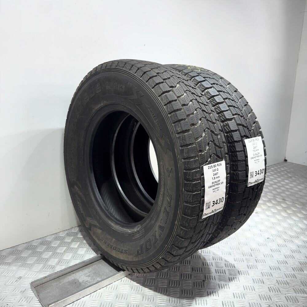 Gomme Usate 215 80 R16 103Q Dunlop Grandtrek SJ6 98% Invernali - immagine 6