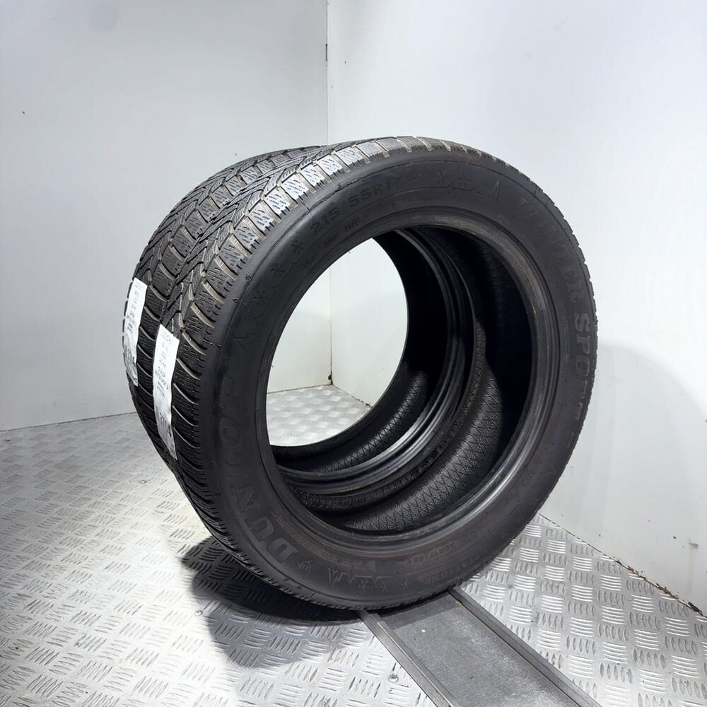 Gomme Usate 215 55 R17 98V XL Dunlop Winter Sport 5 Invernali - immagine 6
