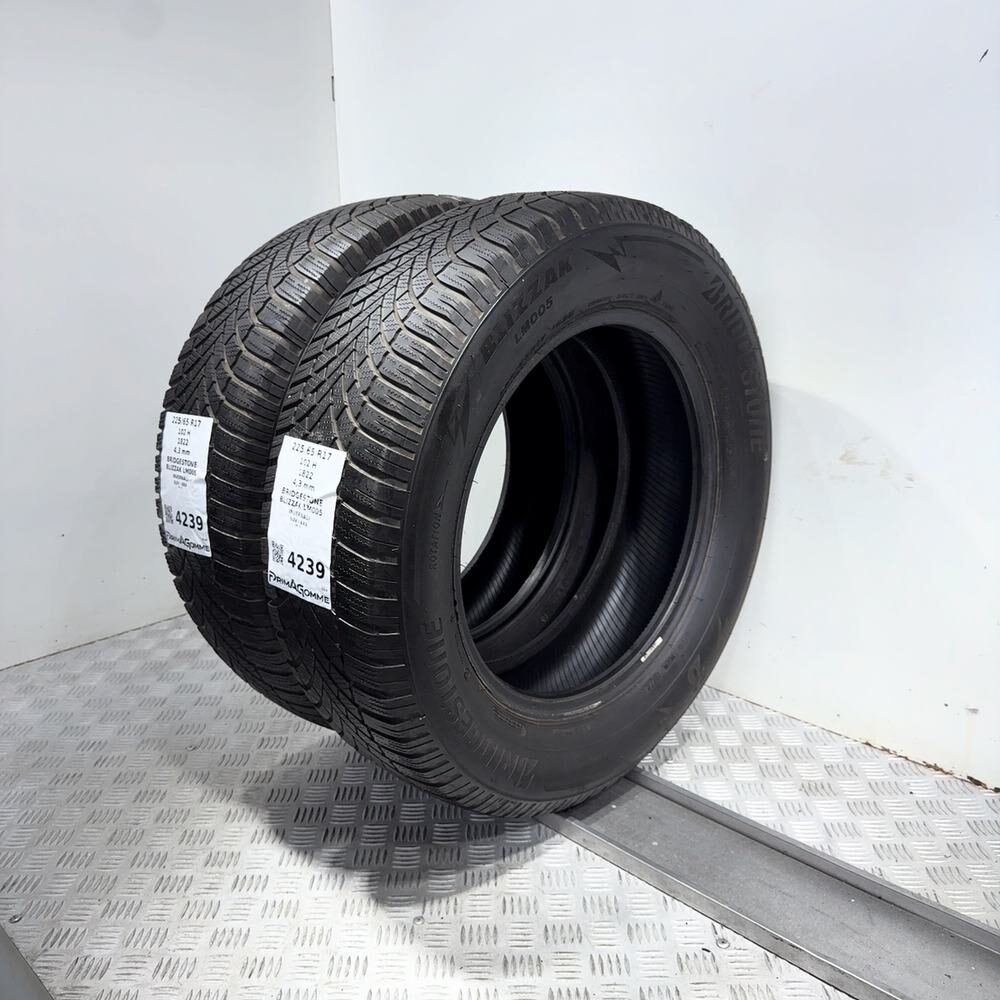 Gomme Usate 225 65 R17 102H Bridgestone Blizzak LM005 Invernali - immagine 6