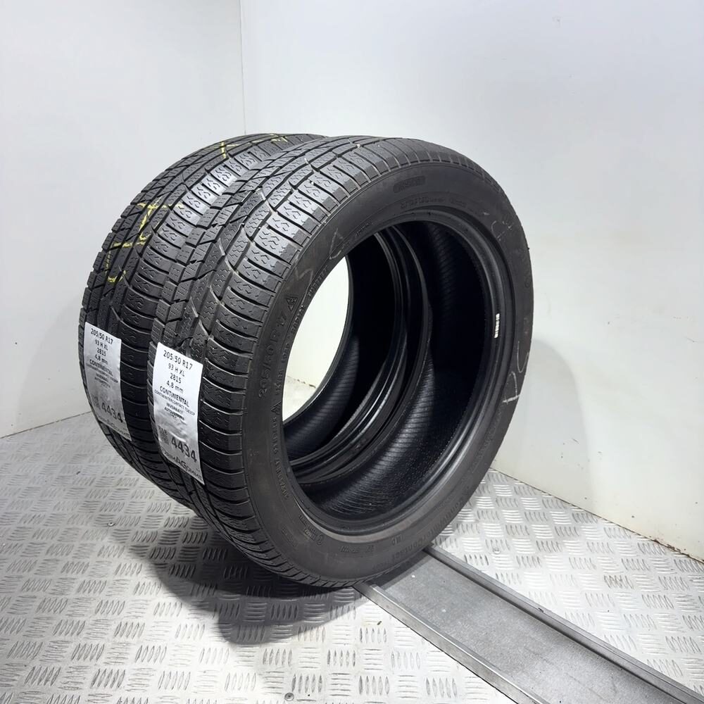 Gomme Usate 205 50 R17 93H XL Continental Contiwintercontact TS830P Invernali - immagine 6