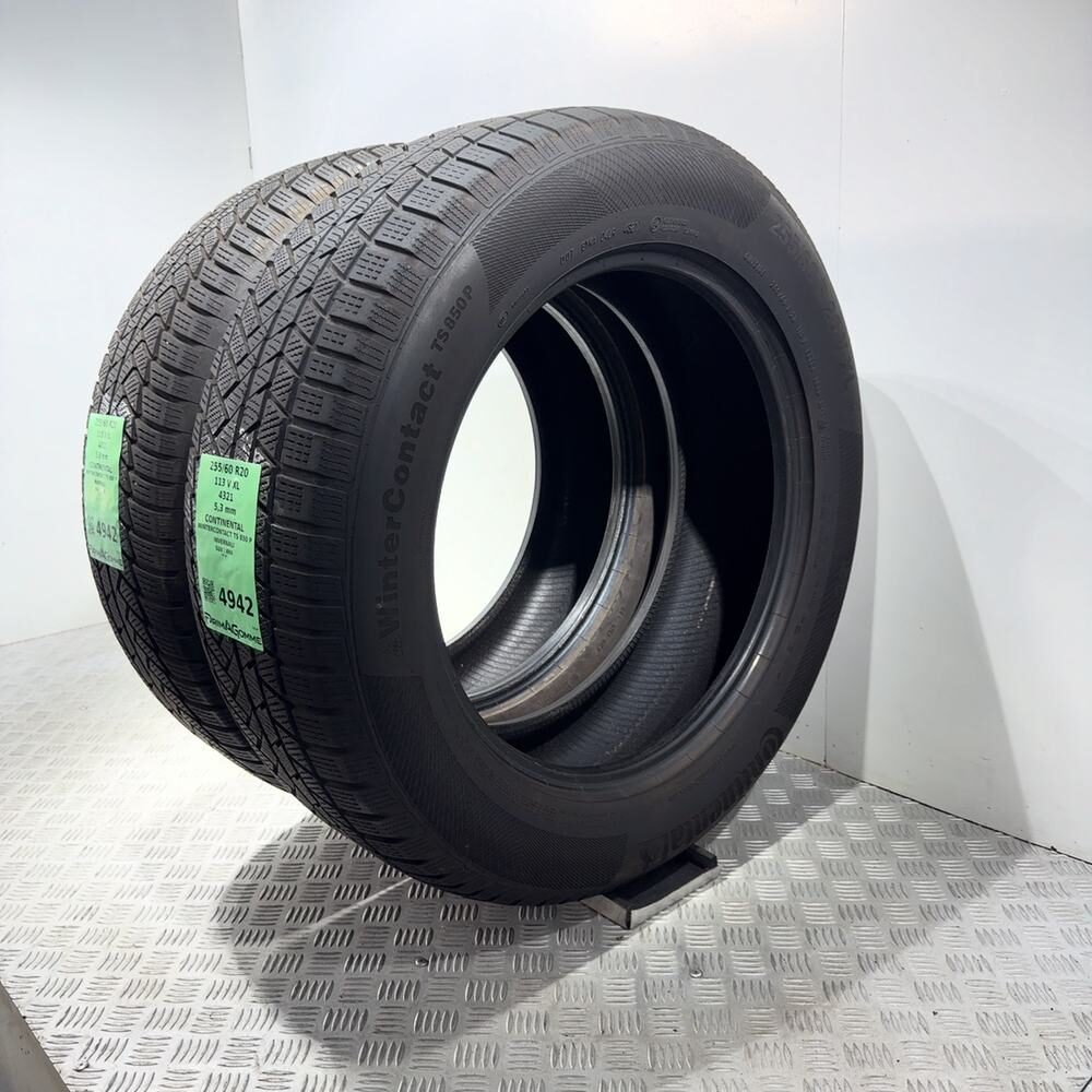 Gomme Usate 255 60 R20 113V XL Continental Wintercontact TS 850 P 76% Invernali - immagine 6