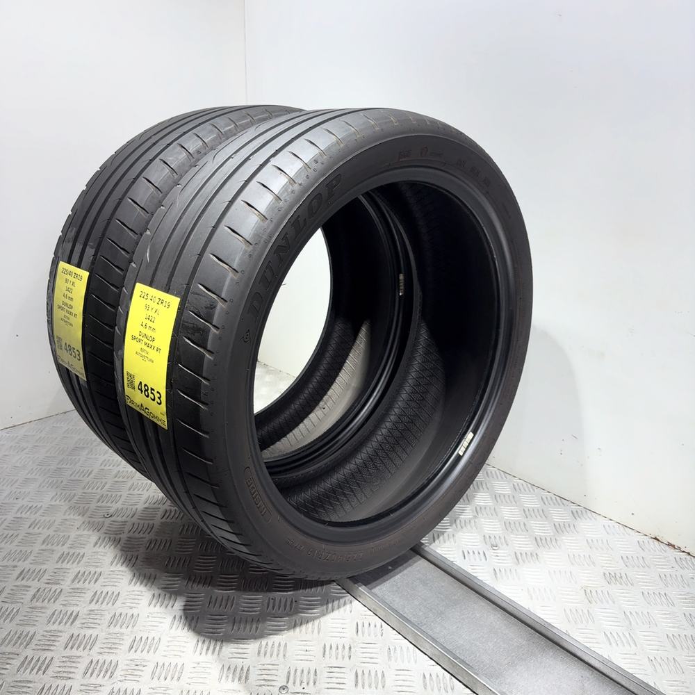 Gomme Usate 225 40 ZR19 93Y XL Dunlop Sport Maxx RT Estive - immagine 6