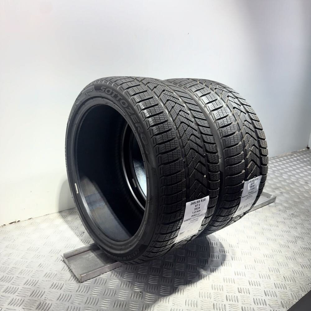 Gomme Usate 265 35 R18 97V Pirelli Winter Sottozero 3 98% Invernali - immagine 7