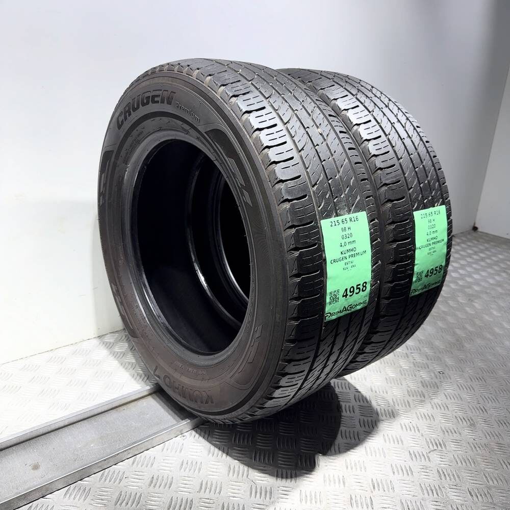 Gomme Usate 215 65 R16 98H Kumho Crugen Premium Estive - immagine 7