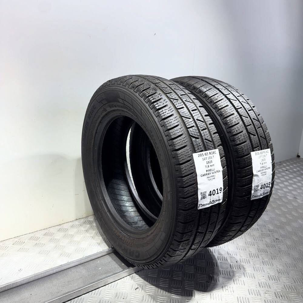 Gomme Usate 205 65 R16C 107/105T Pirelli Carrier Winter 98% Invernali - immagine 7