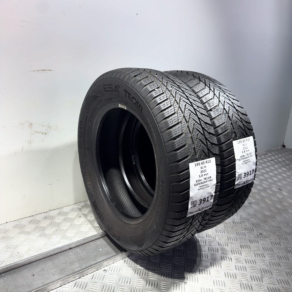 Gomme Usate 195 65 R15 91H Esa+ Tecar Supergrip Pro 83% Invernali - immagine 7