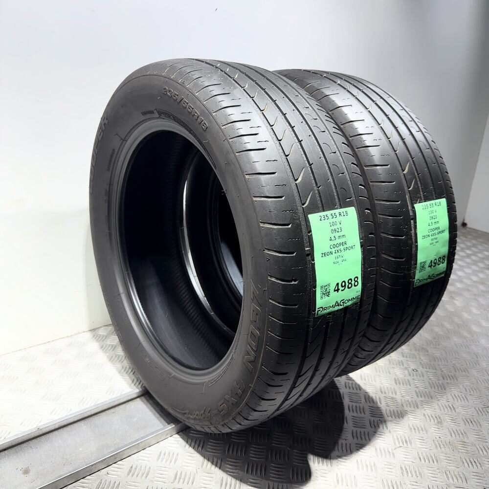 Gomme Usate 235 55 R18 100V Cooper Zeon 4XS-Sport Estive - immagine 7