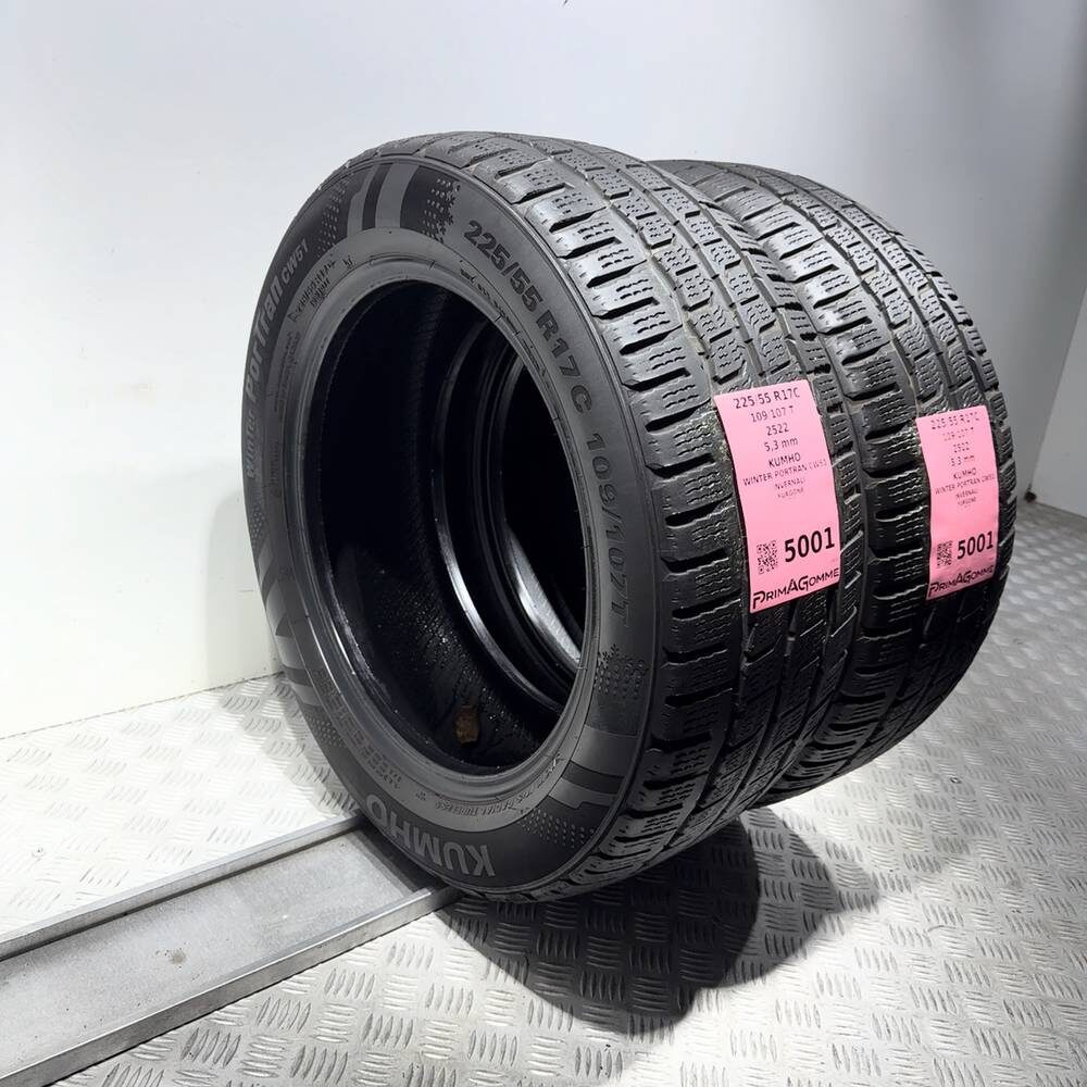 Gomme Usate 225 55 R17C 109/107T Kumho Winter Portran CW51 76% Invernali - immagine 7