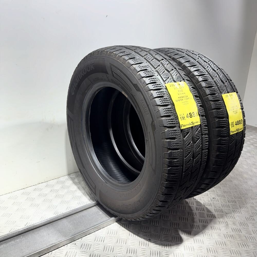 Gomme Usate 235 65 R16C 115/113R Hankook Winter I*Cept LV 86% Invernali - immagine 7