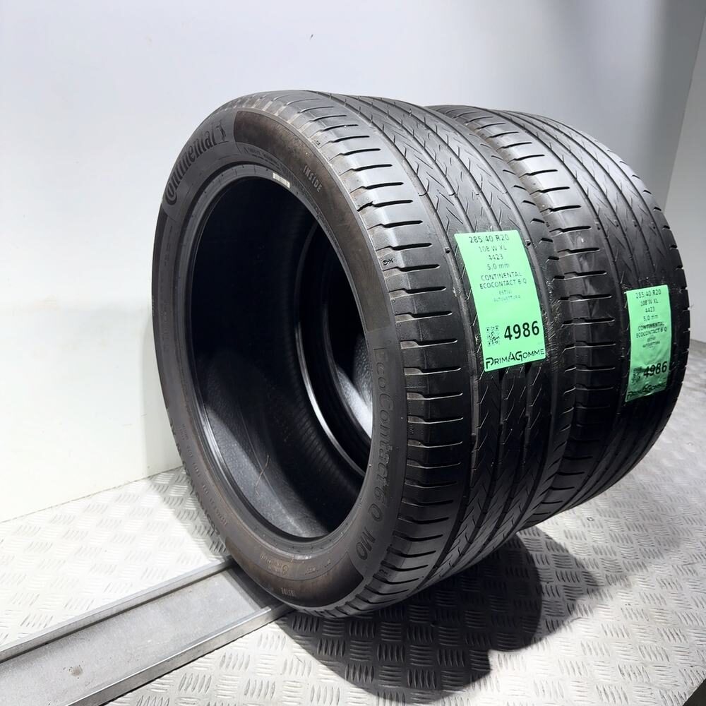 Gomme Usate 285 40 R20 108W XL Continental Ecocontact 6 Q 71% Estive - immagine 7