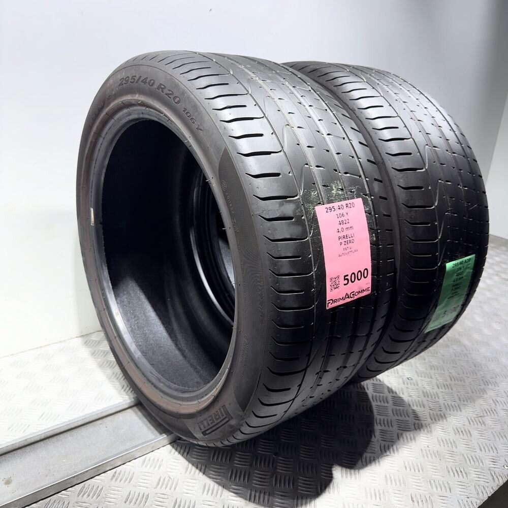 Gomme Usate 295 40 R20 106Y Pirelli P Zero Estive - immagine 7