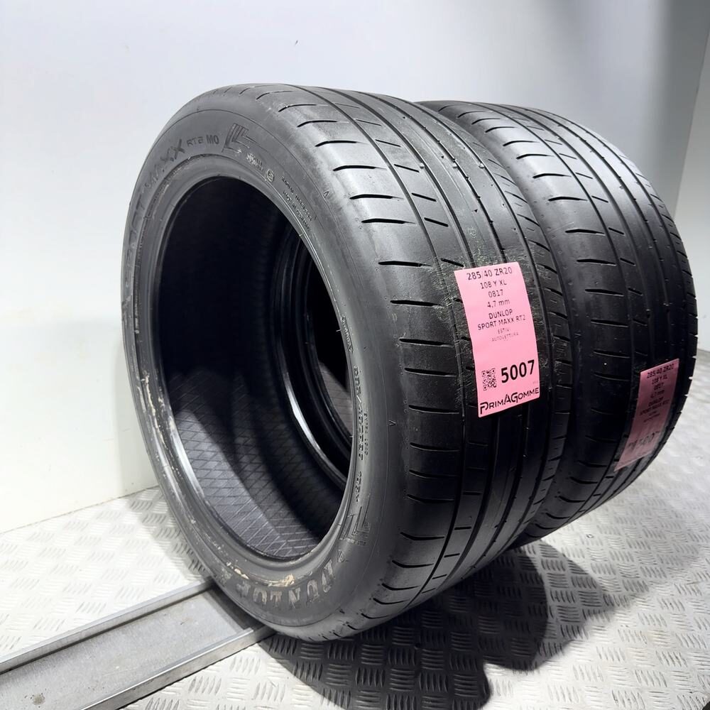 Gomme Usate 285 40 ZR20 108Y XL Dunlop Sport Maxx RT2 Estive - immagine 7