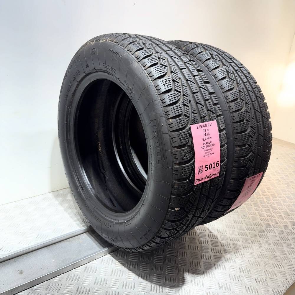 Gomme Usate 225 60 R17 99H Pirelli Sottozero RunFlat 91% Invernali - immagine 7