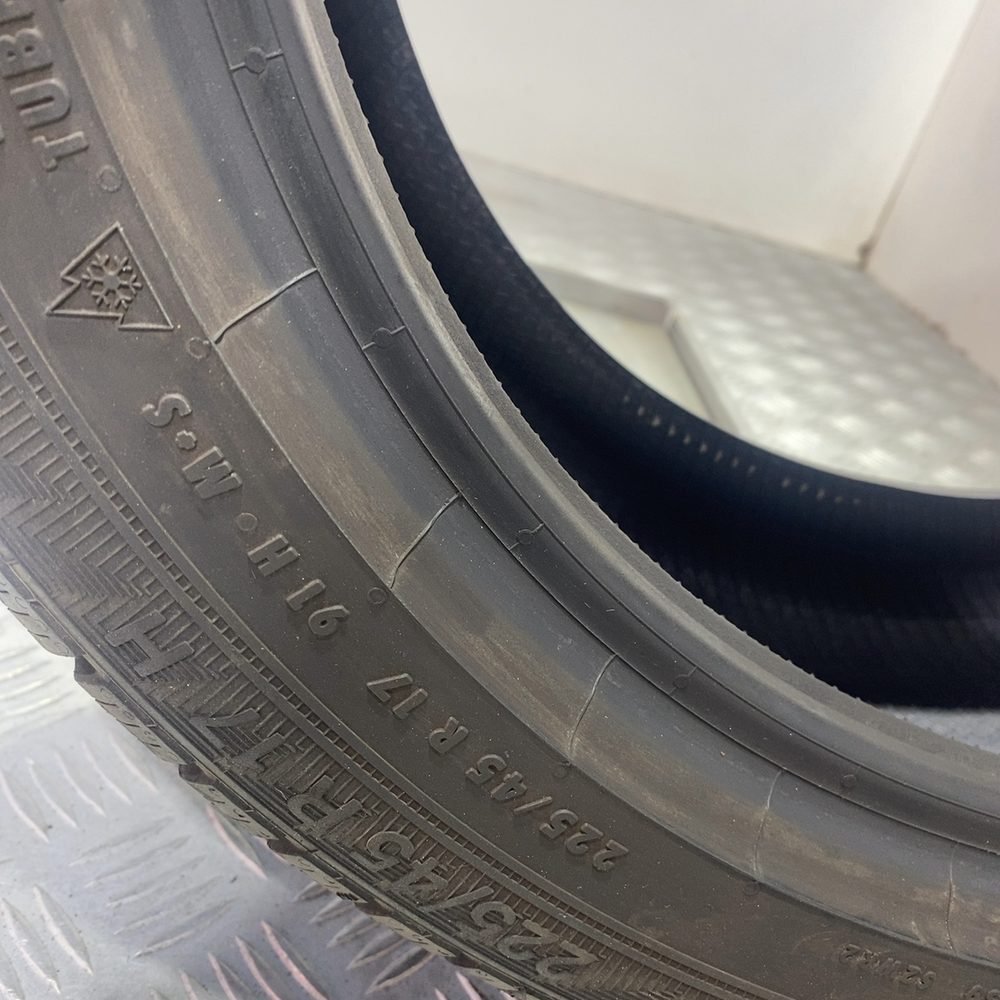 Gomma Usata 225 45 R17 91H Gislaved Euro Frost 6 81% Invernale - immagine 7