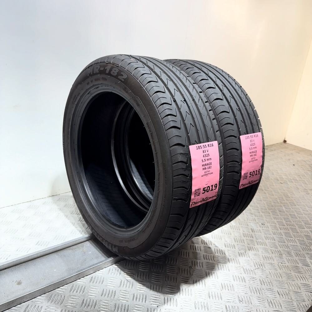 Gomme Usate 185 55 R16 83V Mirage MR-182 79% Estive - immagine 7