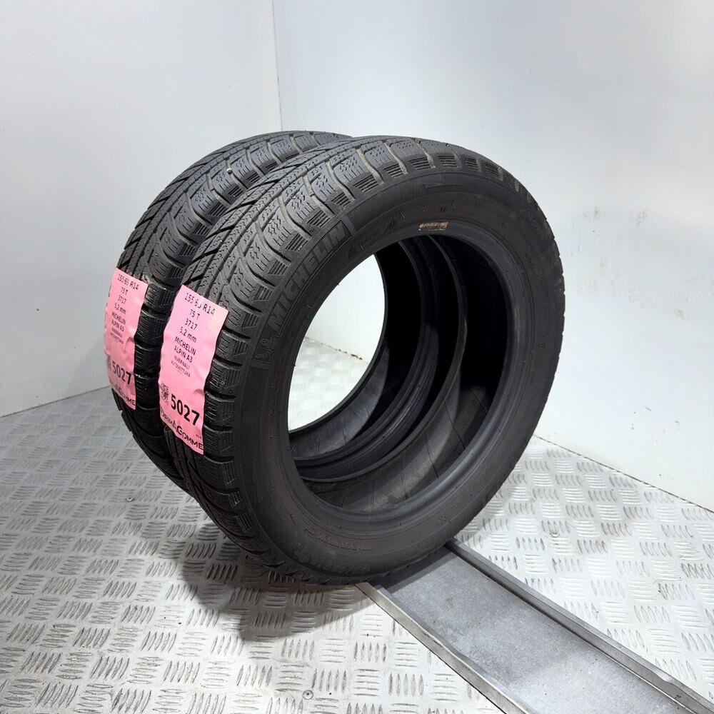 Gomme Usate 155 65 R14 75T Michelin Alpin A3 74% Invernali - immagine 7