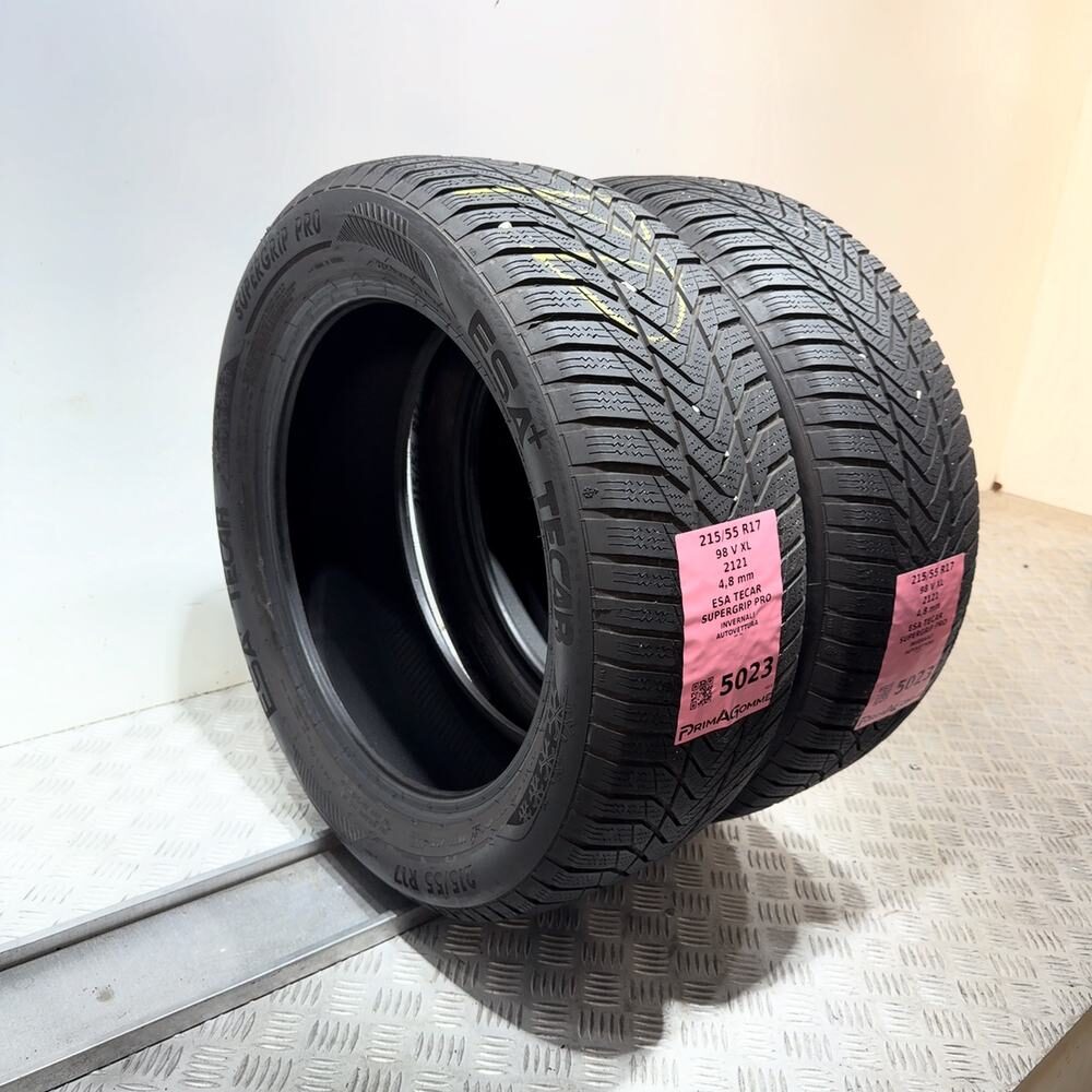 Gomme Usate 215 55 R17 98V XL Esa Tecar Supergrip Pro Invernali - immagine 7