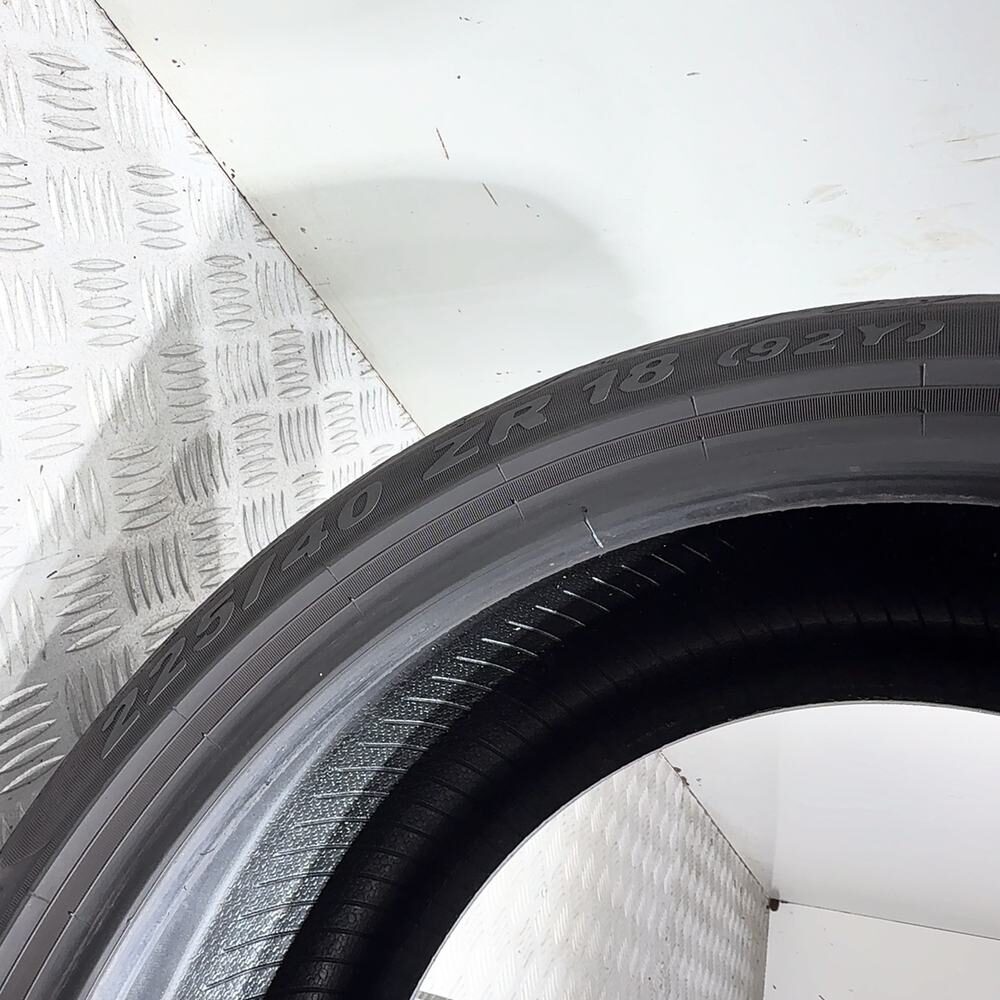 Gomma Usata 225 40 ZR18 92Y XL Pirelli P Zero Nero GT 86% Estivo - immagine 7