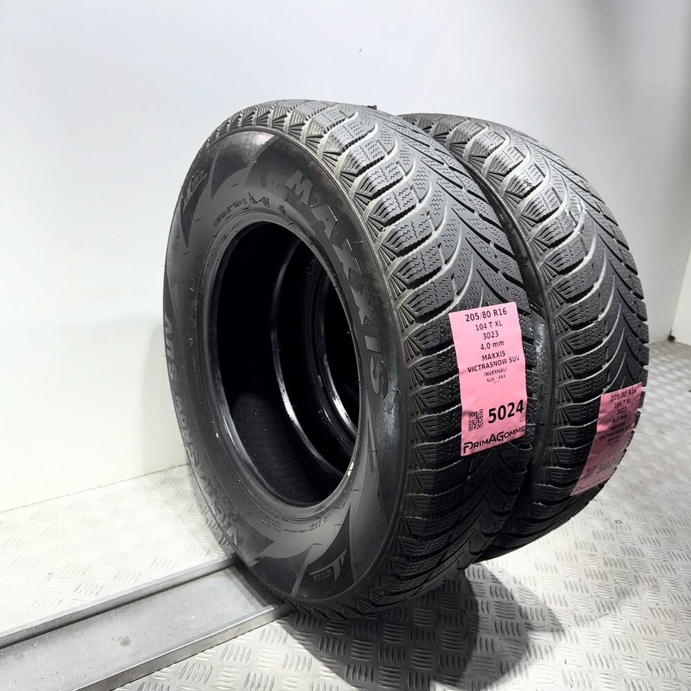 Gomme Usate 205 80 R16 104T Maxxis Victrasnow SUV Invernali - immagine 7