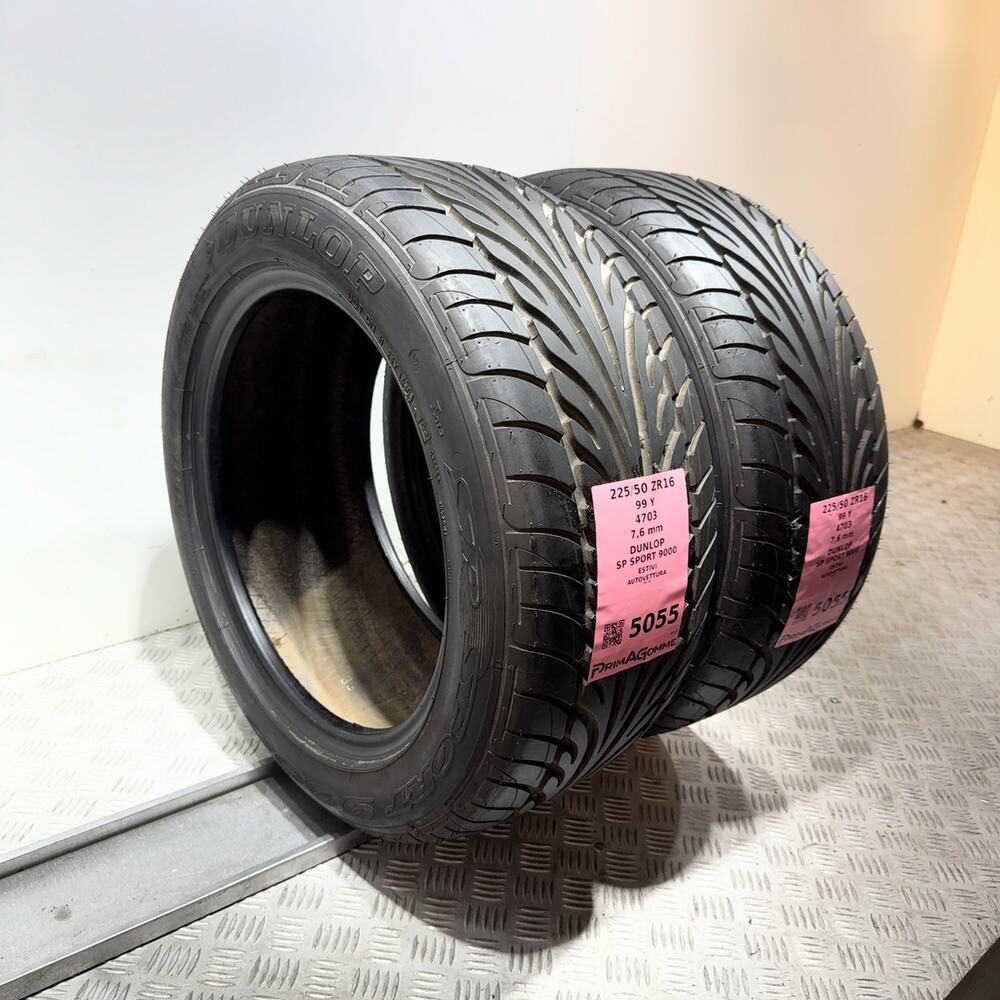 Gomme Usate 225 50 ZR16 99Y Dunlop SP Sport 9000 98% Estive - immagine 7