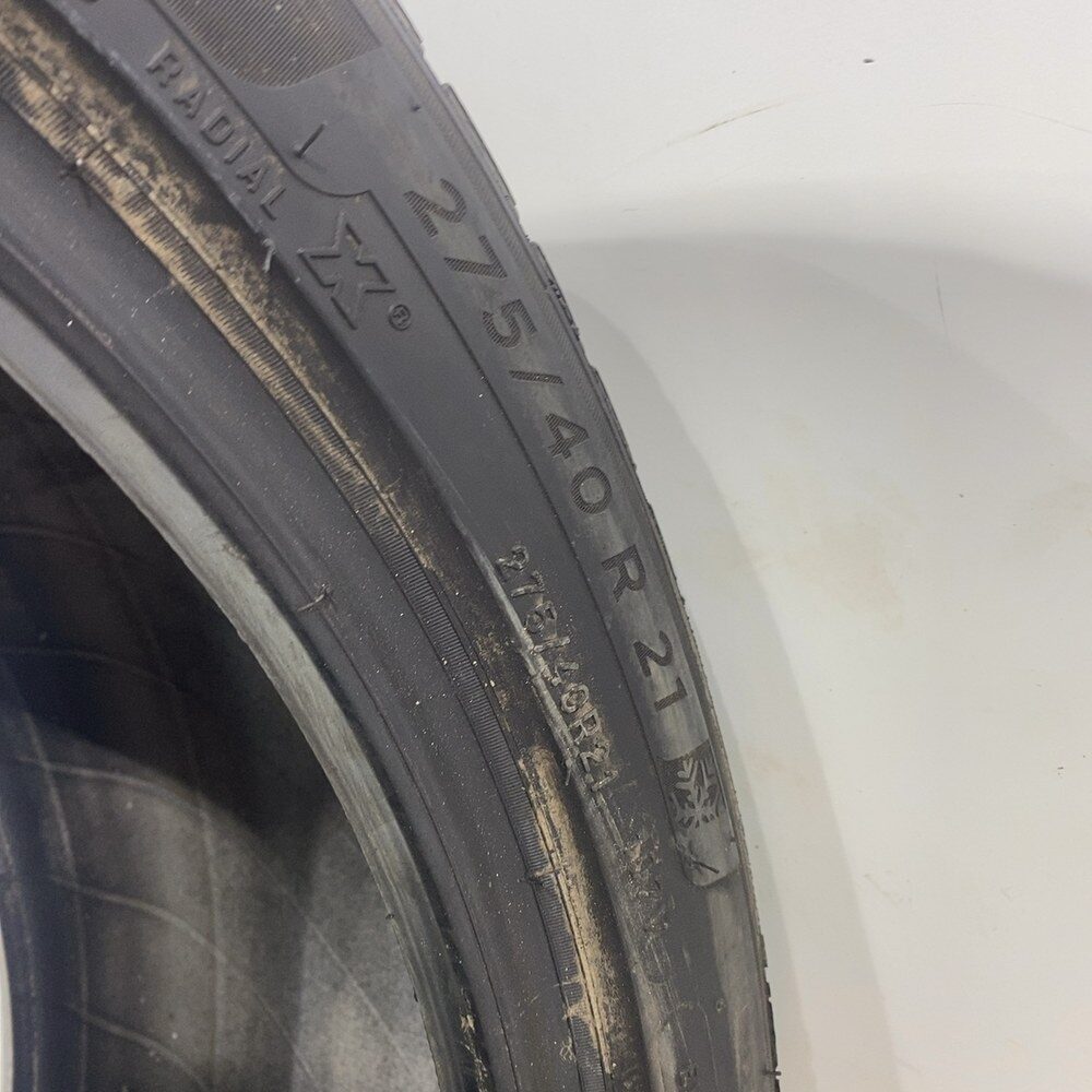 Gomma Usata 275 40 R21 107V XL Michelin Pilot Alpin 5 98% Invernale - immagine 7
