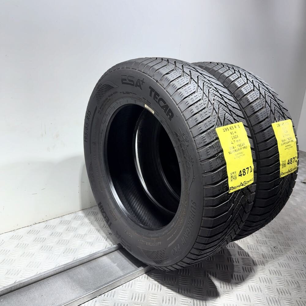 Gomme Usate 195 65 R15 91H Esa+ Tecar Supergrip Pro Invernali - immagine 7