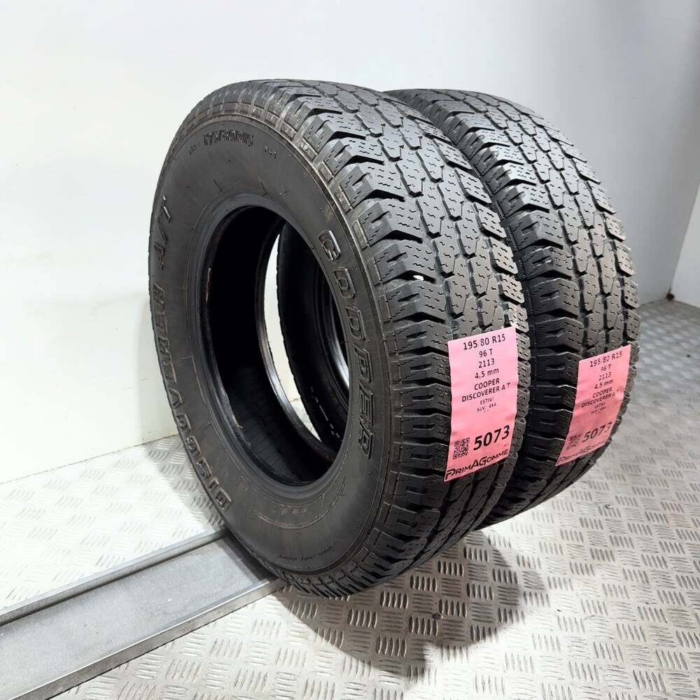 Gomme Usate 195 80 R15 96T Cooper Discoverer A/T Estive - immagine 7