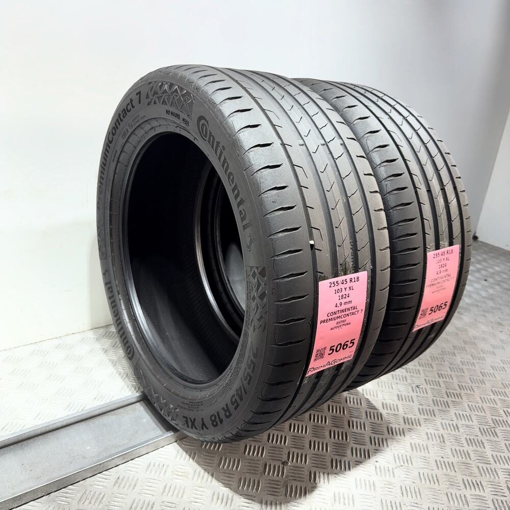 Gomme Usate 255 45 R18 103Y XL Continental Premiumcontact 7 Estive - immagine 7