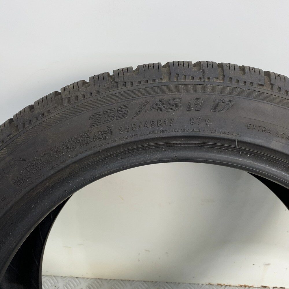 Gomma Usata 235 45 R17 97V XL Michelin Pilot Alpin PA4 81% Invernale - immagine 7