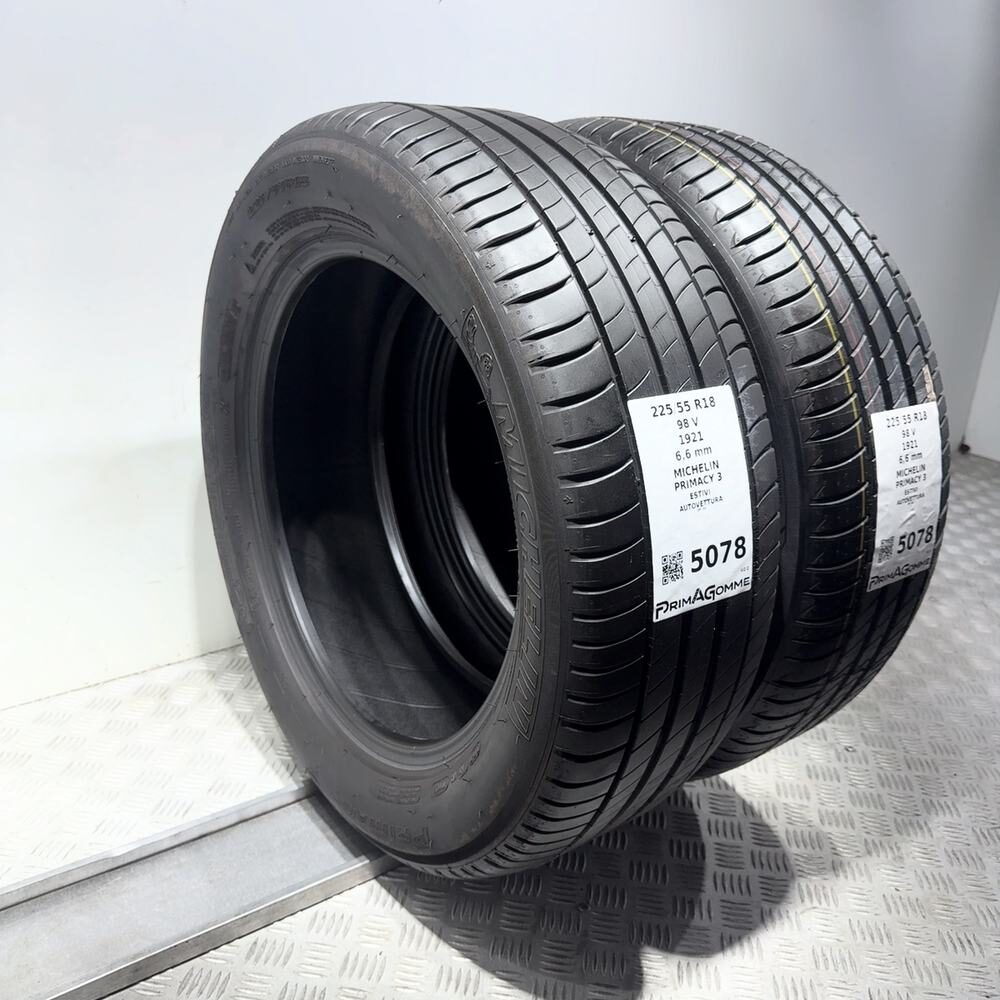 Gomme Usate 225 55 R18 98V Michelin Primacy 3 94% Estive - immagine 7