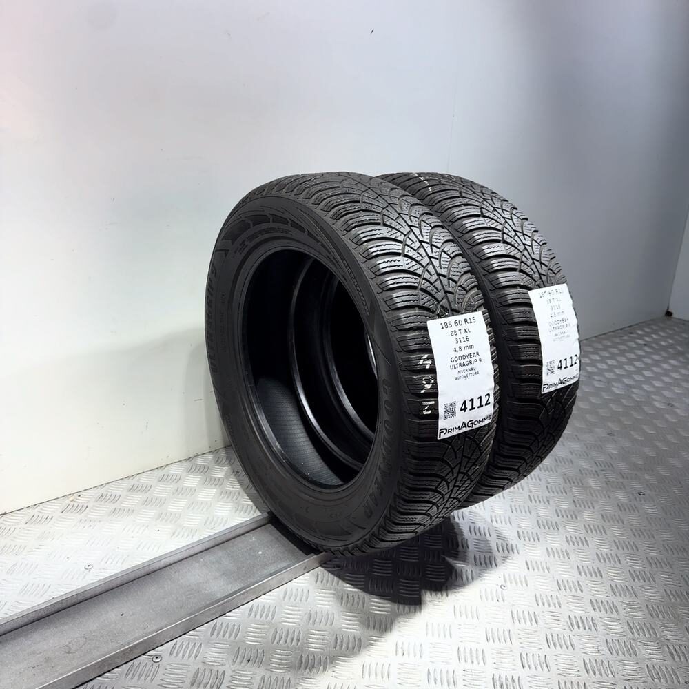Gomme Usate 185 60 R15 88T XL Goodyear Ultragrip 9 Invernali - immagine 7