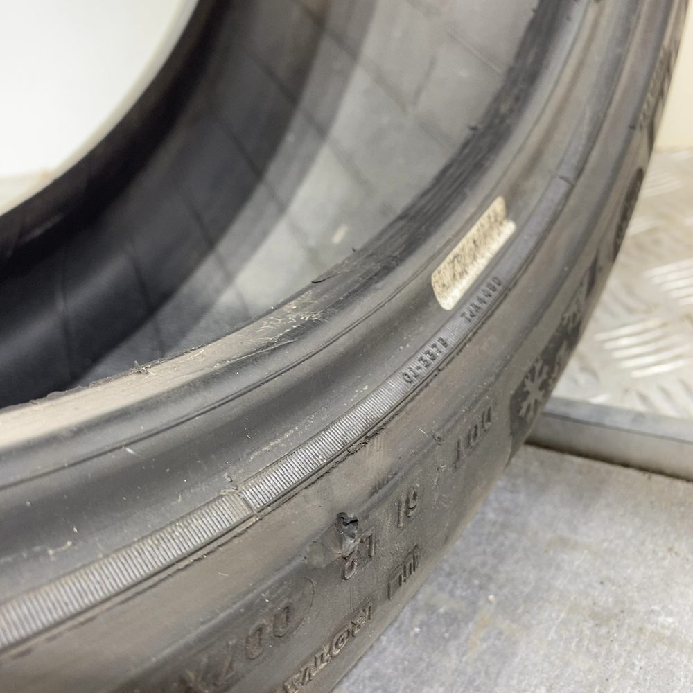Gomma Usata 255 40 R20 101W XL Michelin Pilot Alpin PA4 81% Invernale - immagine 7