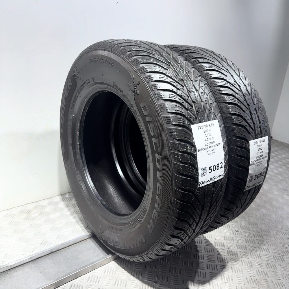 Gomme Usate 215 70 R16 100H Cooper Discoverer Winter Invernali - immagine 7