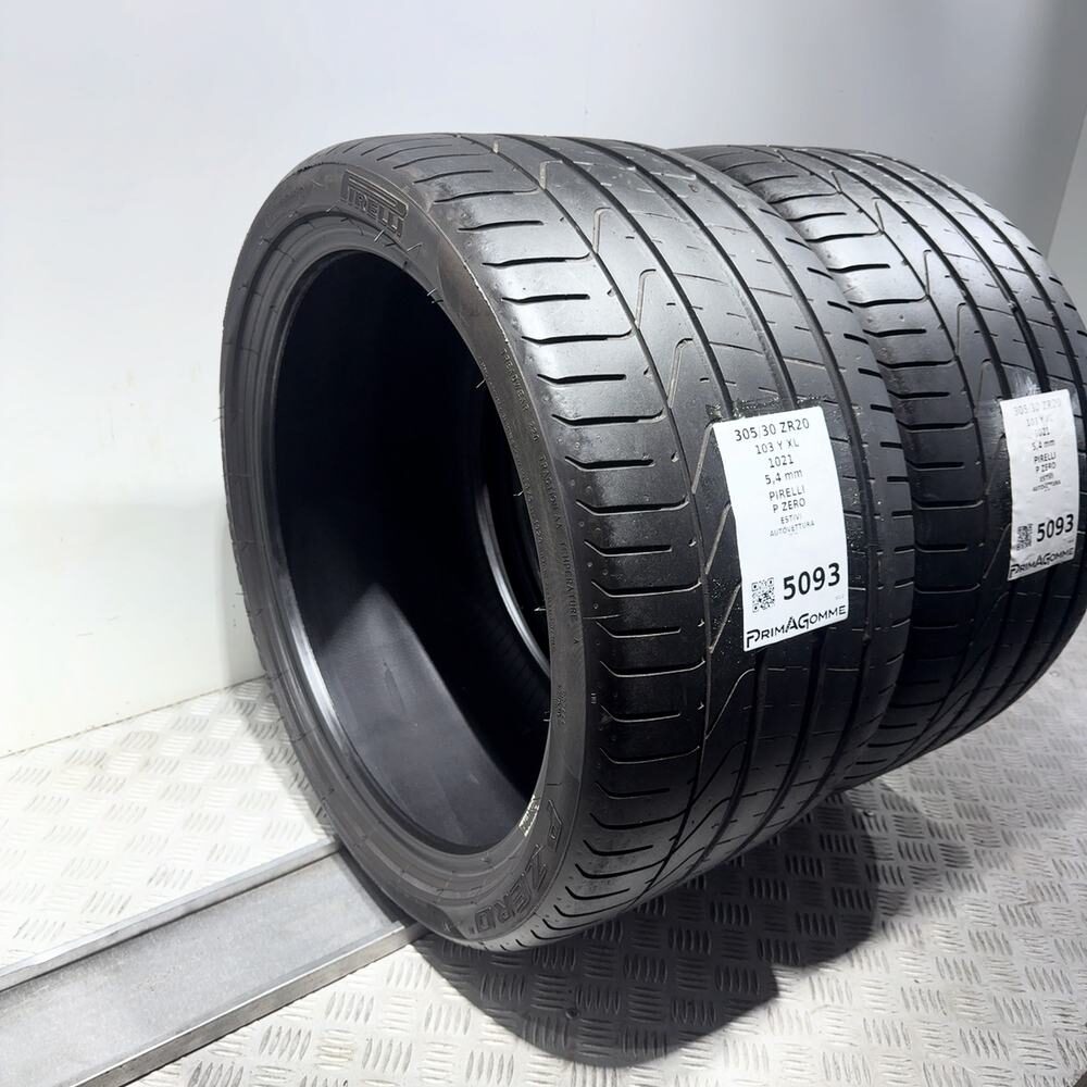 Gomme Usate 305 30 ZR20 103Y XL Pirelli P Zero 77% Estive - immagine 7