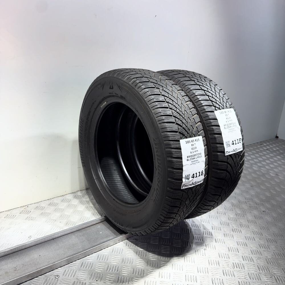 Gomme Usate 185 65 R15 88T Bridgestone Blizzak LM005 Invernali - immagine 7