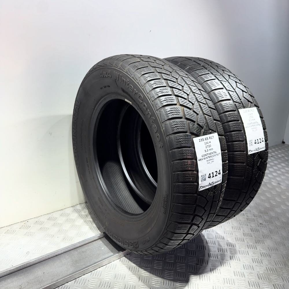 Gomme Usate 235 65 R17 104H Continental 4X4 Wintercontact 71% Invernali - immagine 7