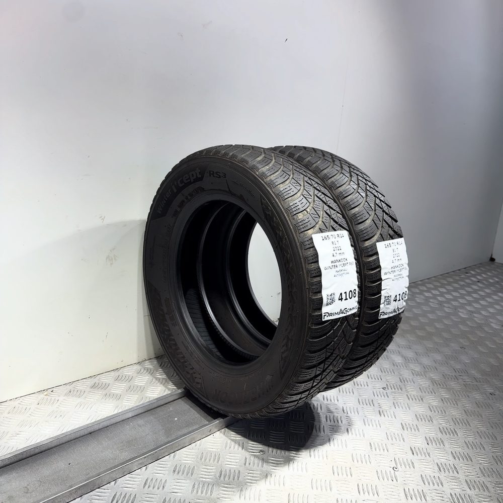 Gomme Usate 165 70 R14 81T Hankook Winter I*Cept RS3 Invernali - immagine 7