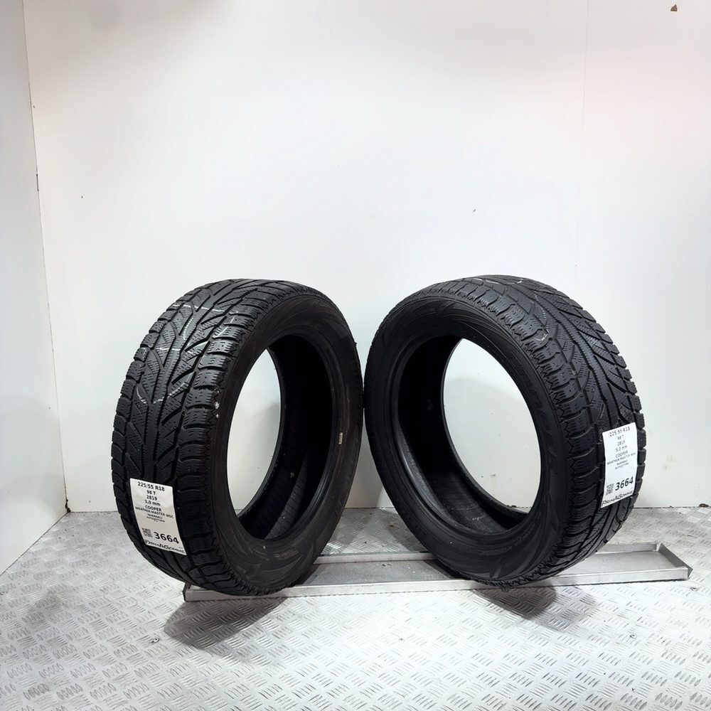 Gomme Usate 225 55 R18 98T Cooper Weather-Master Wsc 71% Invernali - immagine 7