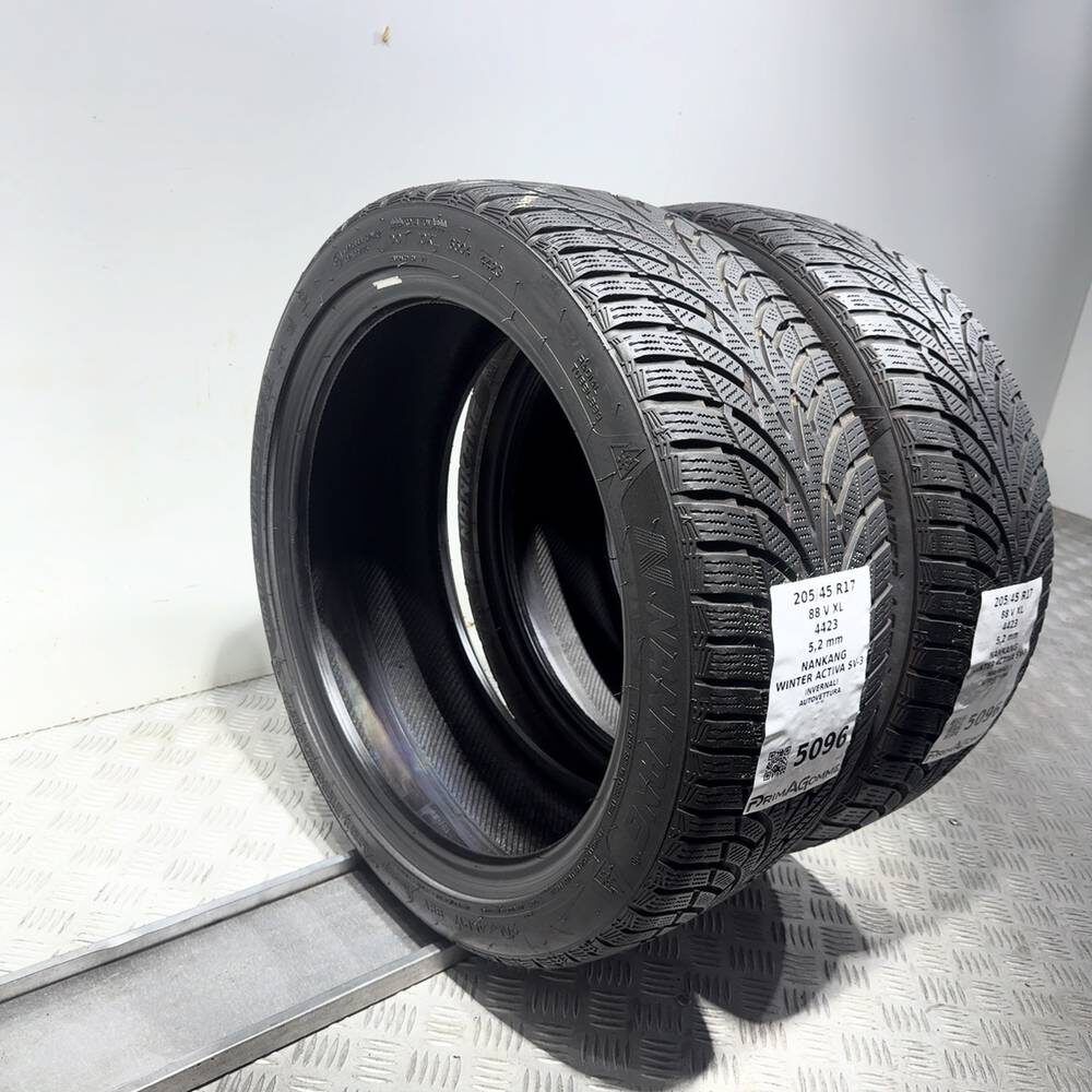 Gomme Usate 205 45 R17 88V Nankang Winter Activa SV-3 74% Invernali - immagine 7