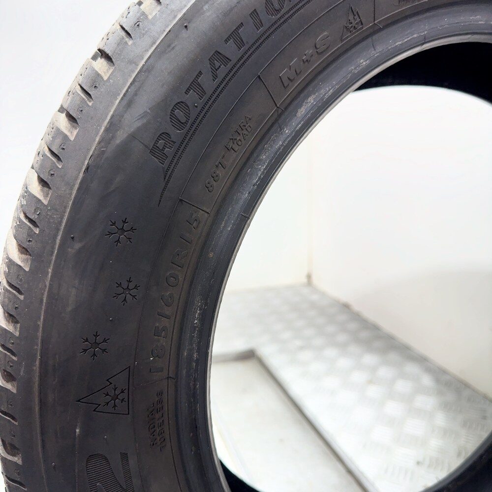 Gomma Usata 185 60 R15 88T Dunlop Winter Response 2 73% Invernale - immagine 7