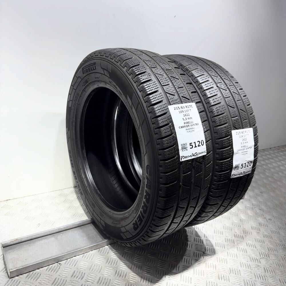 Gomme Usate 215 60 R17C 109/107T Pirelli Carrier Winter 76% Invernali - immagine 7