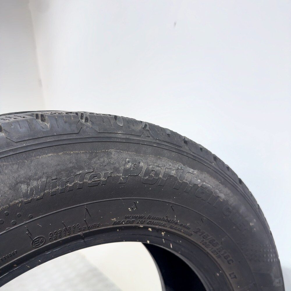 Gomma Usata 215 65 R16C 109/107R Kumho Winter Portran CW51 Invernale - immagine 7
