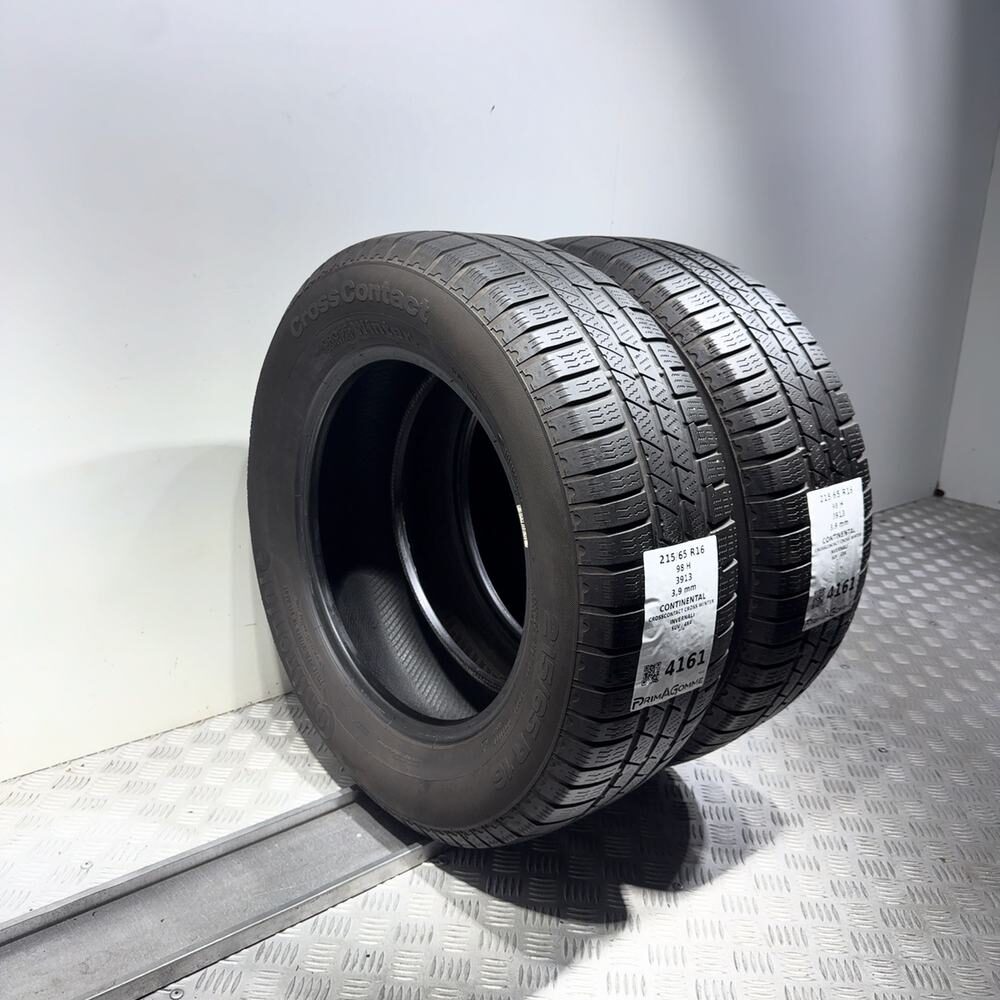 Gomme Usate 215 65 R16 98H Continental Crosscontact Cross Winter Invernali - immagine 7