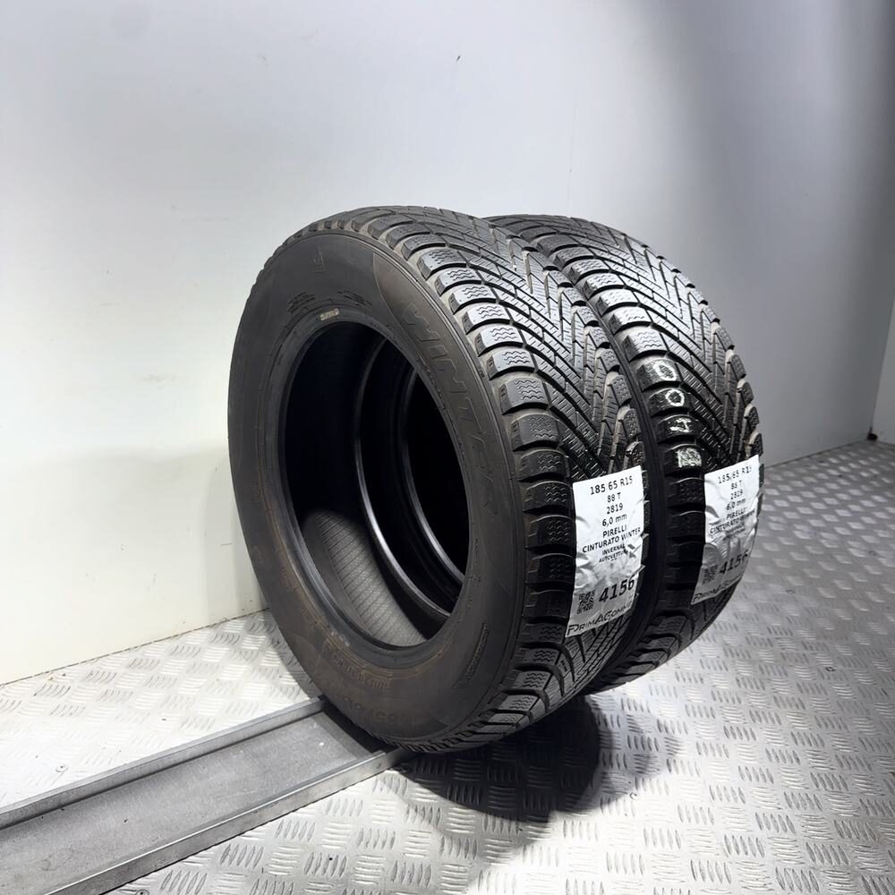 Gomme Usate 185 65 R15 88T Pirelli Cinturato Winter 86% Invernali - immagine 7